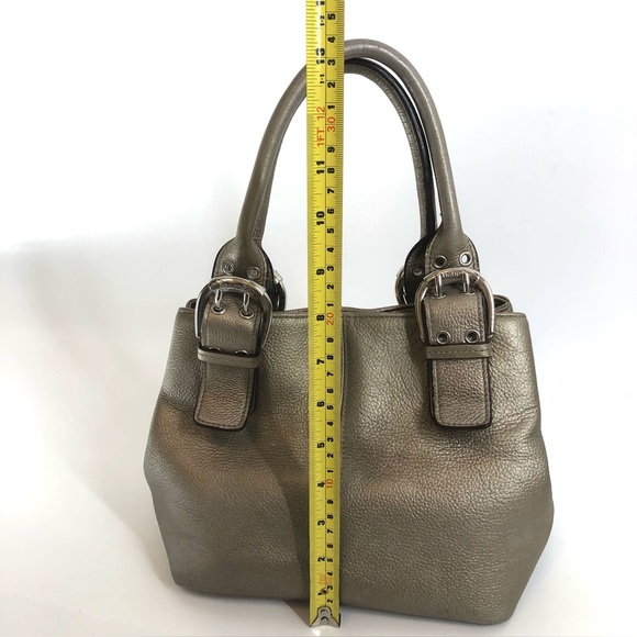 Tignanello Champagne Gold Perfect 10 French Tote - Picture 7 of 13